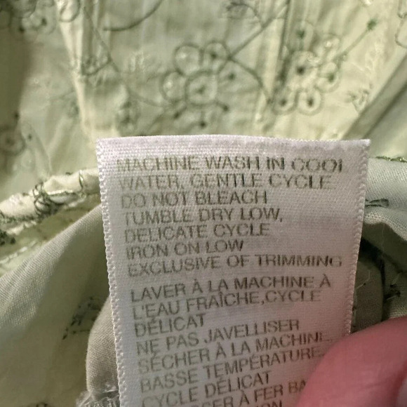 Tradition Country ‎ collection light green ladies zip up shirt with embroidery - Picture 5 of 5